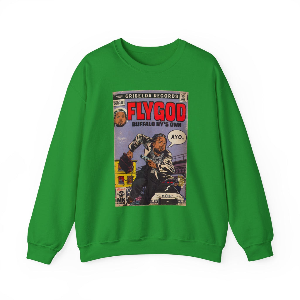 Flygod - Unisex Heavy BlendÃ¢â€žÂ¢ Crewneck Sweatshirt T-Shirts, Hoodie | CiraTrend.com (Image 4)