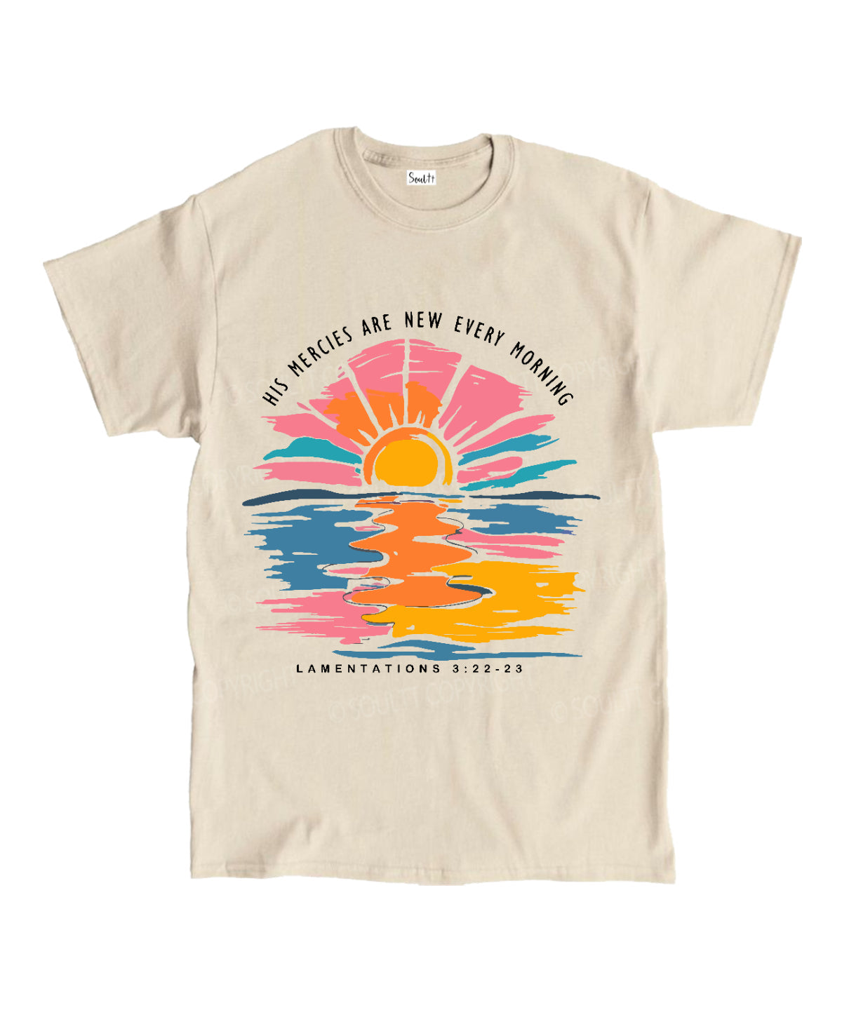 His Mercies Are New Unisex Cotton Christian T-Shirt Style004 Hoodie, Sweatshirt | CiraTrend.com (Image 4)