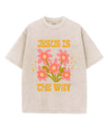 Jesus Is Way Washed Christian Style001 T-Shirts, Hoodie, Sweatshirt