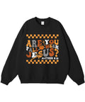 Are You Fall-o-ween Jesus Cotton Christian Sweatshirt T-Shirts, Hoodie | CiraTrend.com (Image 1)