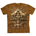Buddha Wall T-shirt Hoodie, Sweatshirt | CiraTrend.com