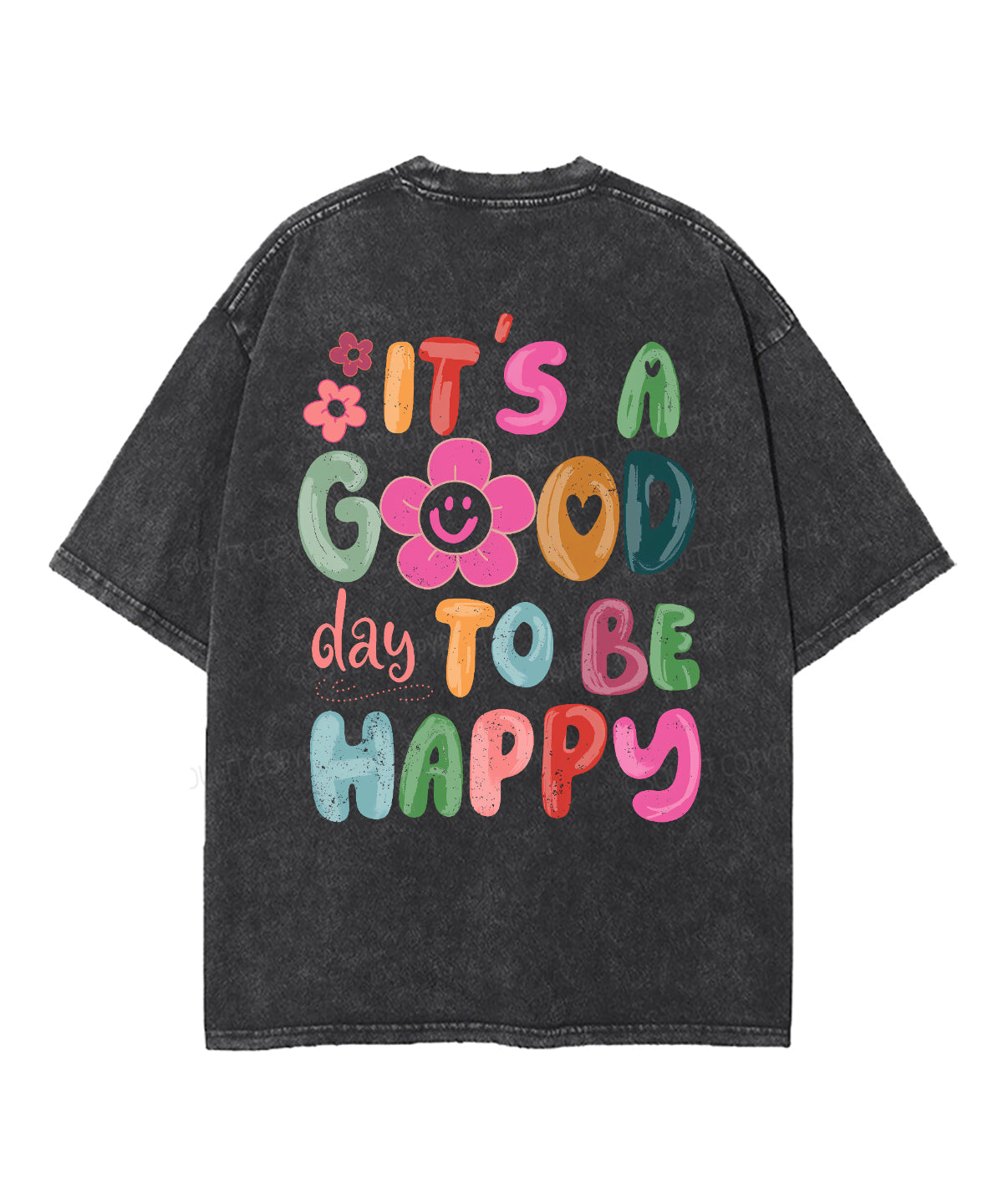 It's A Good Day Double Sided Unisex Washed Christian T-shirt Hoodie, Sweatshirt | CiraTrend.com (Image 2)