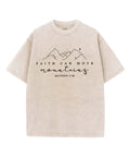Faith Can Move Montains Washed Christian T-shirt Hoodie, Sweatshirt | CiraTrend.com (Image 1)