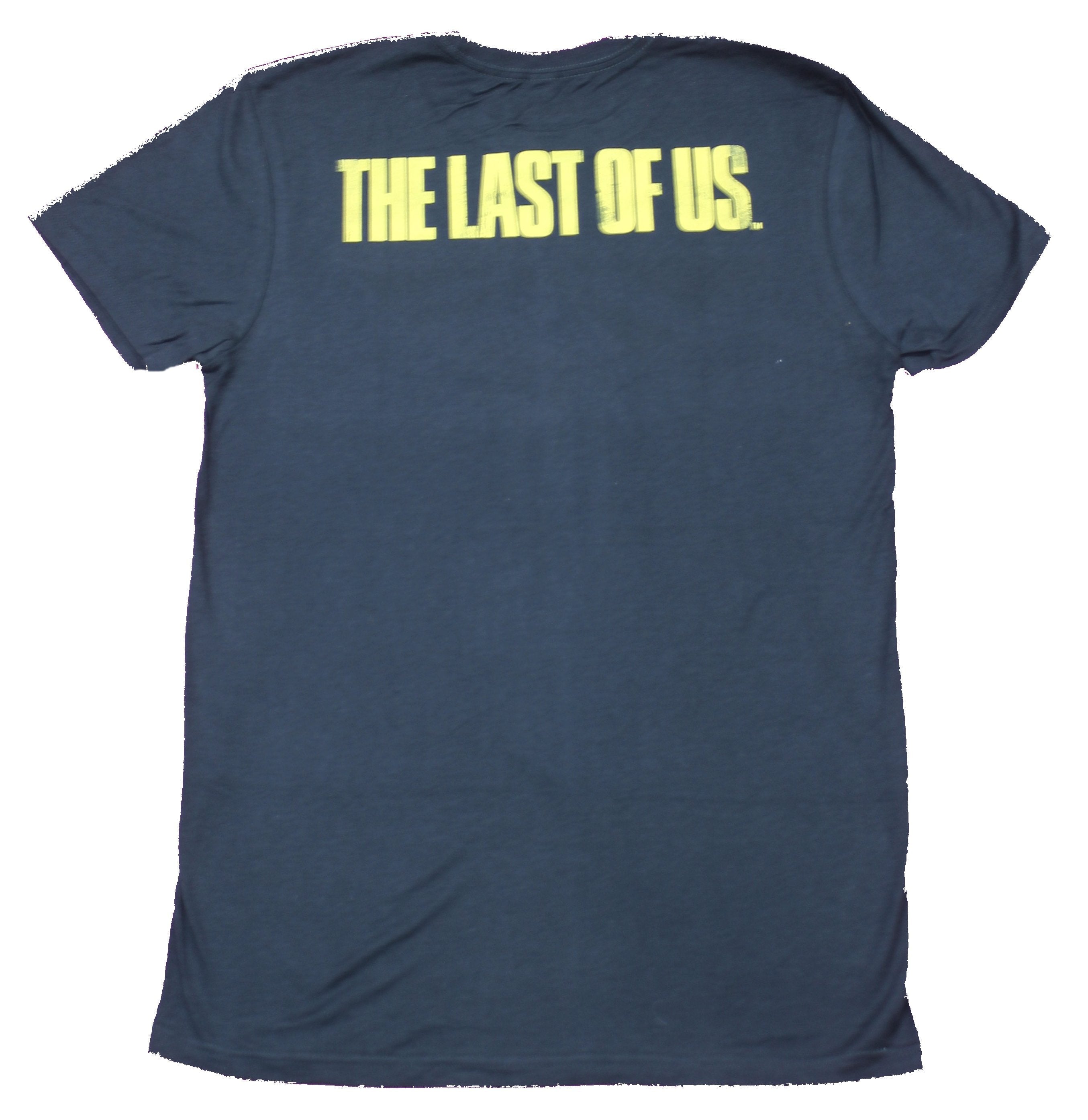 The Last of Us  Mens T-Shirt - Yellow Sprayed Moth Logo Image Hoodie, Sweatshirt | CiraTrend.com (Image 2)