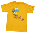 The Smurfs Mens T-Shirt - Smurf Picking Mushrooms Image Hoodie, Sweatshirt | CiraTrend.com