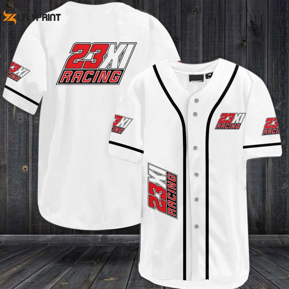 23XI Racing Baseball Jersey - lylyprint.com