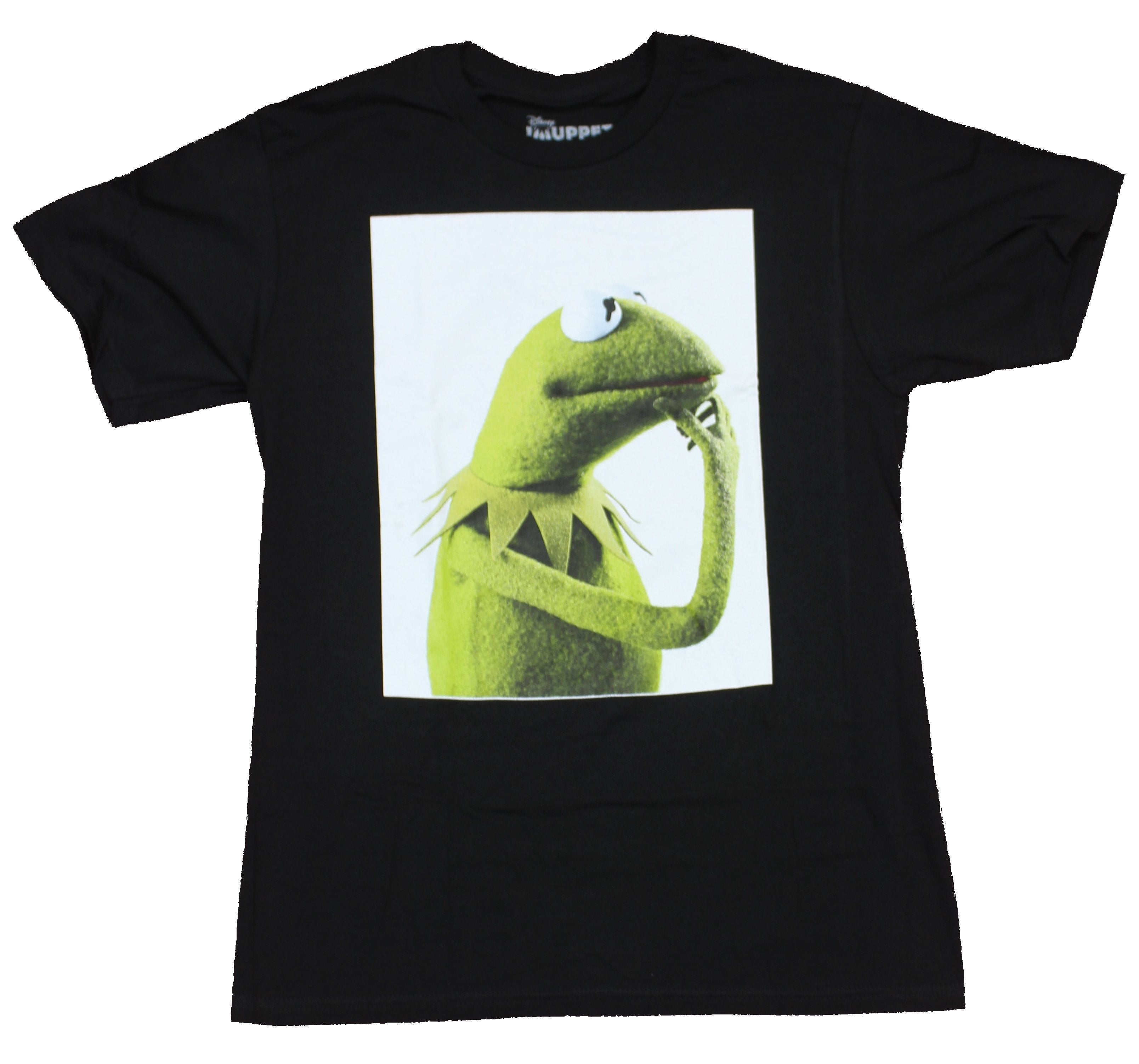 The Muppets Mens T-Shirt  -  Thinking Kermit Phot Image Hoodie, Sweatshirt | CiraTrend.com