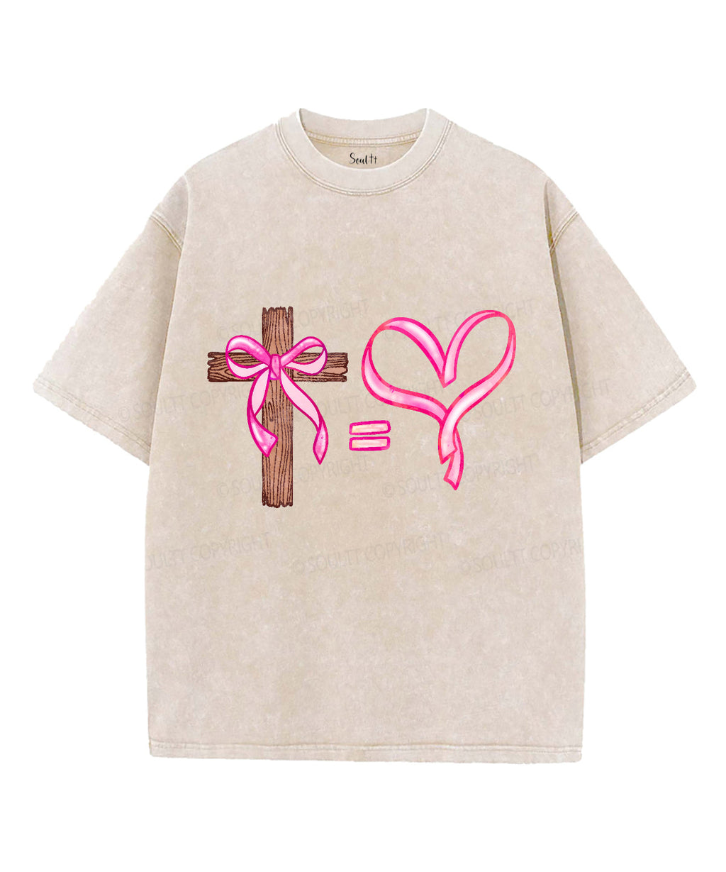 Cross Is My Love Washed Christian T-Shirts, Hoodie, Sweatshirt