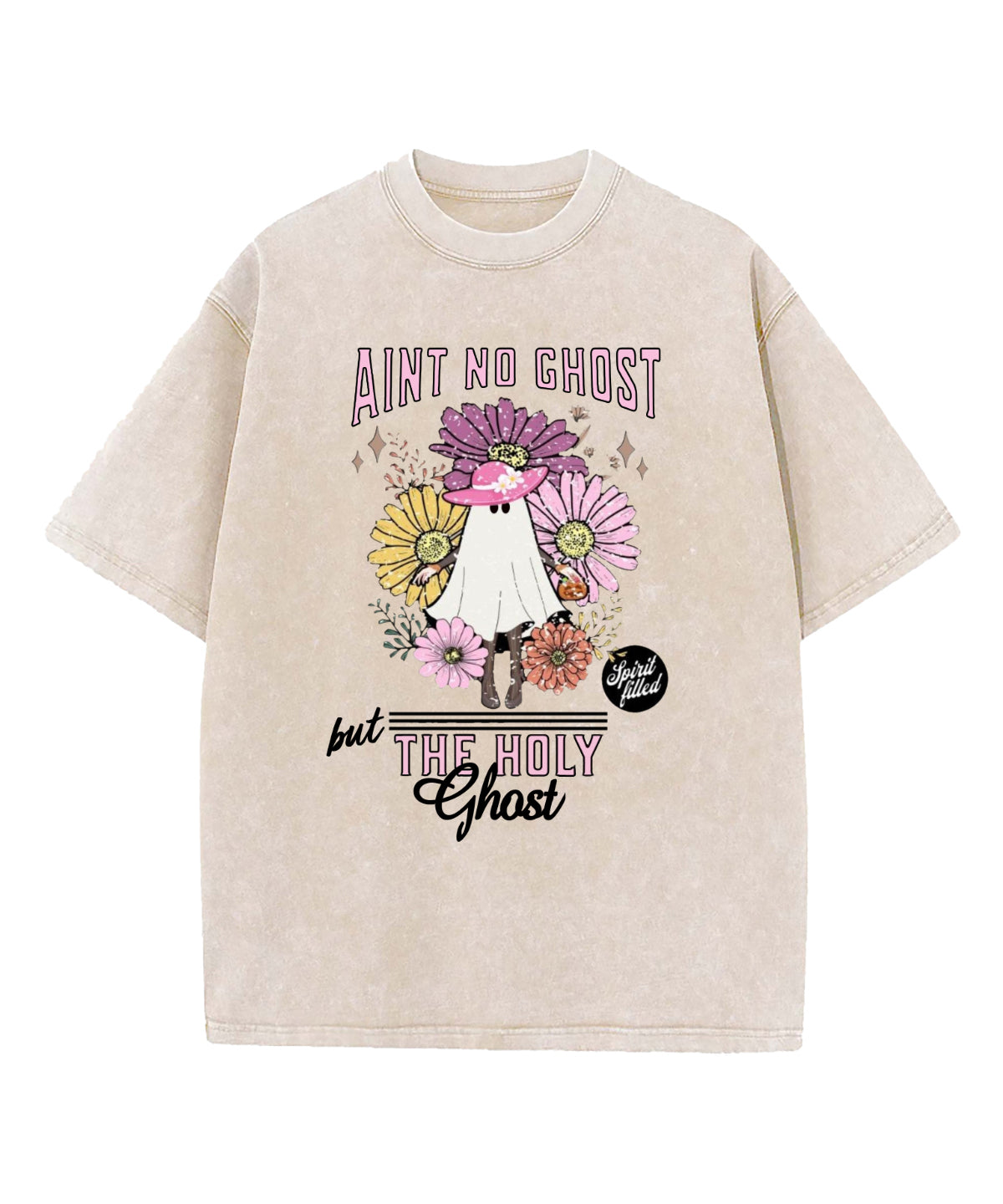 Aint No Ghost Washed Christian T-shirt Hoodie, Sweatshirt | CiraTrend.com (Image 2)