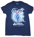 Avatar the Last Airbender Mens T-Shirt - Aang in Air Circle Over Logo Hoodie, Sweatshirt | CiraTrend.com