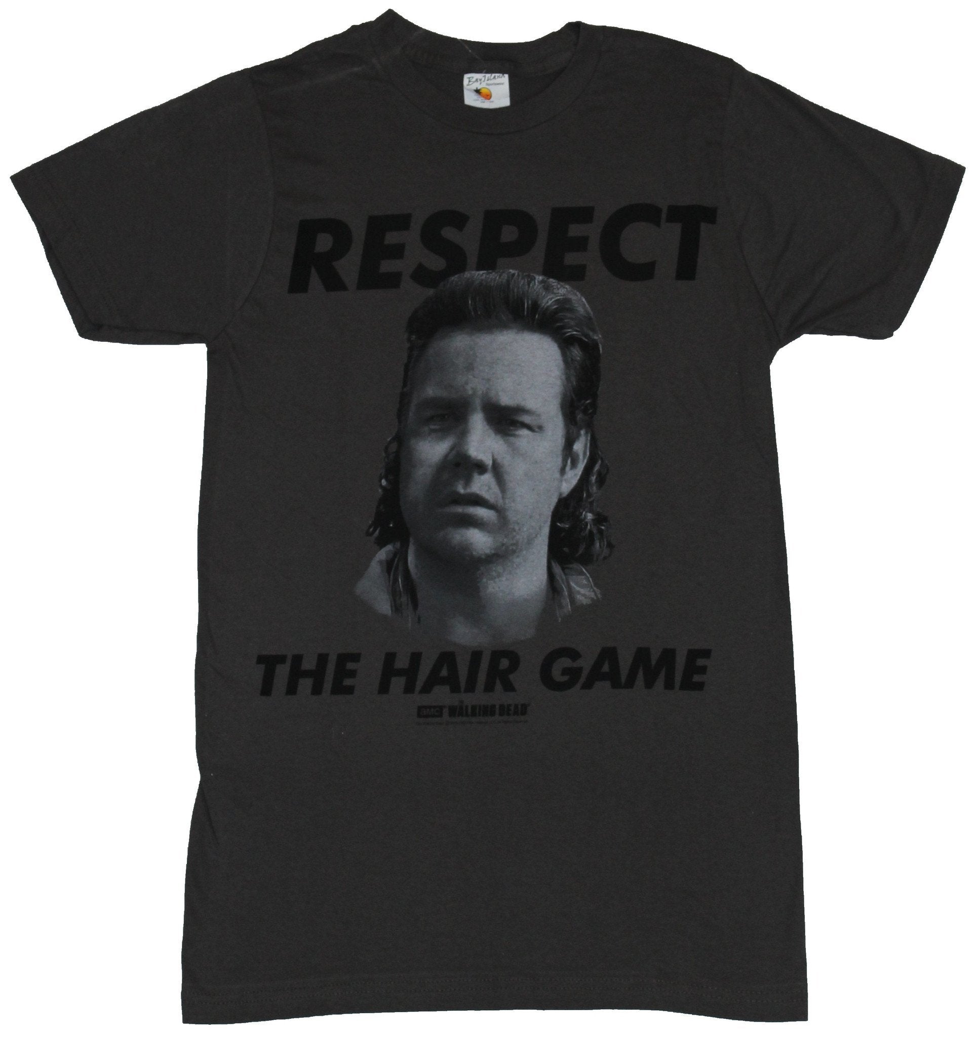 The Walking Dead Mens T-Shirt - Respect the Hair Game Eugene Image Hoodie, Sweatshirt | CiraTrend.com