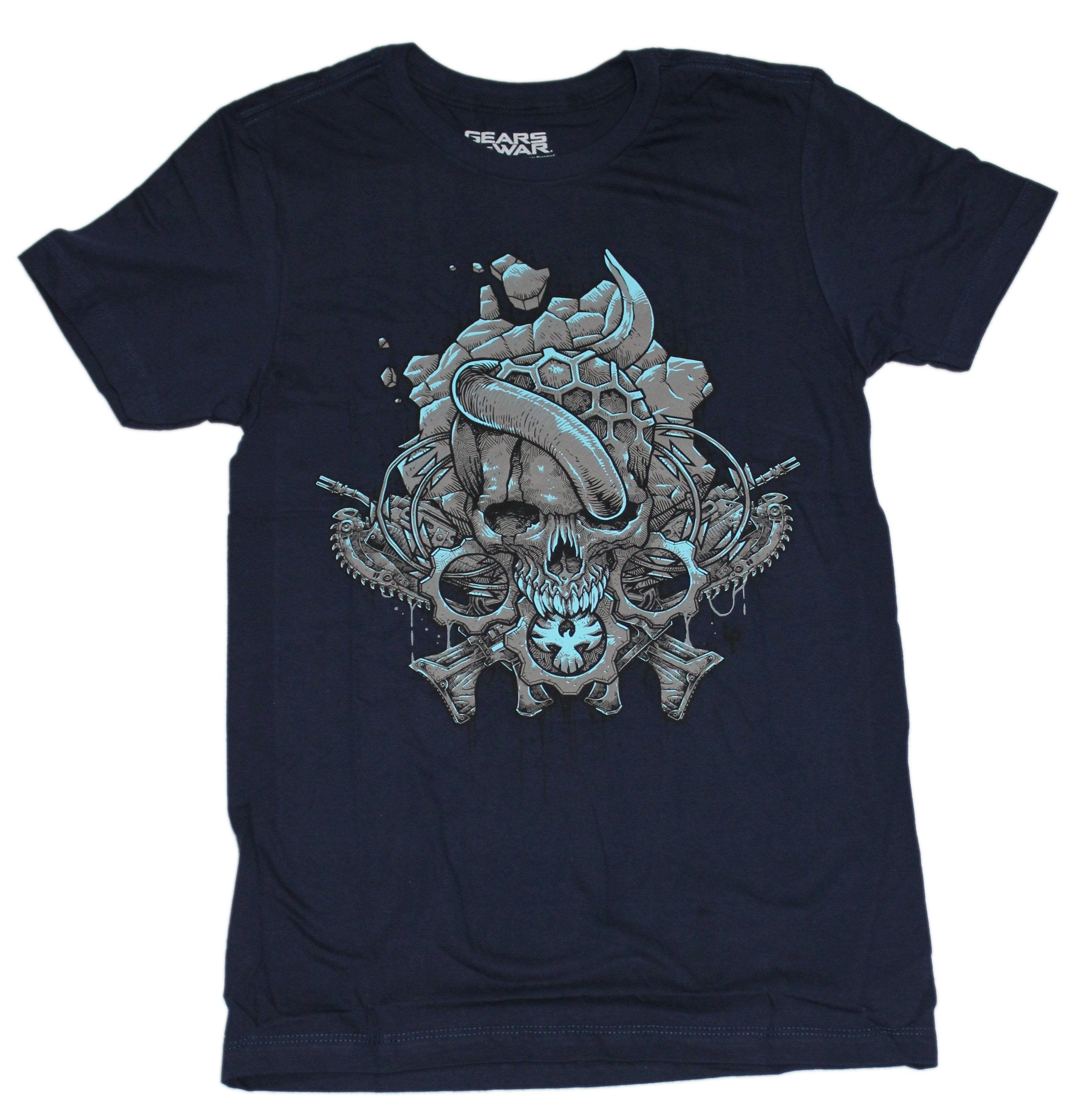Gears of War 5 MEns T-Shirt - Gray Abstract Skeleton Image Hoodie, Sweatshirt | CiraTrend.com