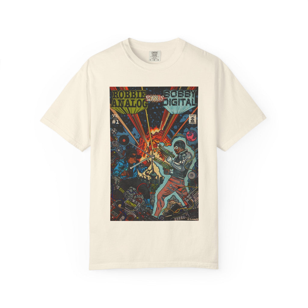 Analog vs. Digital - Unisex Comfort Colors T-shirt Hoodie, Sweatshirt | CiraTrend.com (Image 2)