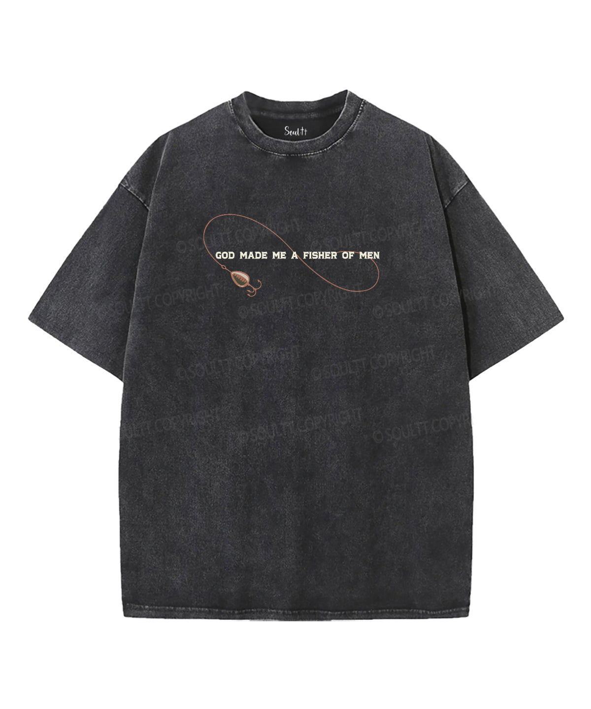 I Catch He Cleans Double Sided Washed Christian T-shirt Hoodie, Sweatshirt | CiraTrend.com (Image 2)