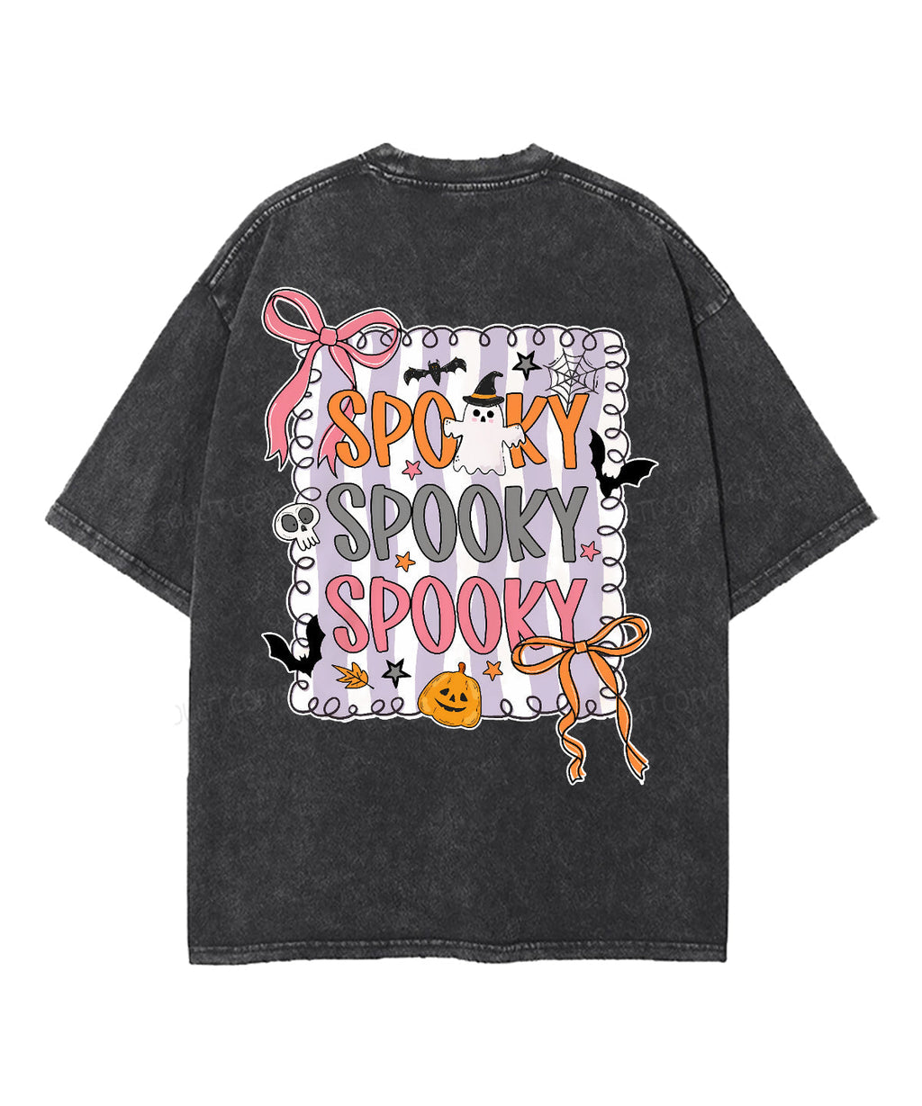 Spooky Double Sided Unisex Washed Christian T-shirt Hoodie, Sweatshirt | CiraTrend.com (Image 5)