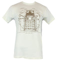 Doctor Who Mens T-Shirt - Vitruvian Dalek Sketch Image Hoodie, Sweatshirt | CiraTrend.com