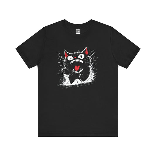 Fierce Feline Graphic Tee Style001