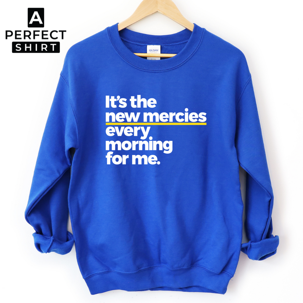 New Morning New Mercies Unisex Sweatshirt T-Shirts, Hoodie | CiraTrend.com (Image 4)