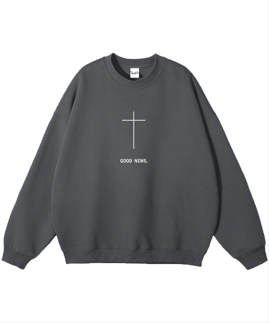 Good News Cotton Christian Sweatshirt T-Shirts, Hoodie | CiraTrend.com (Image 3)