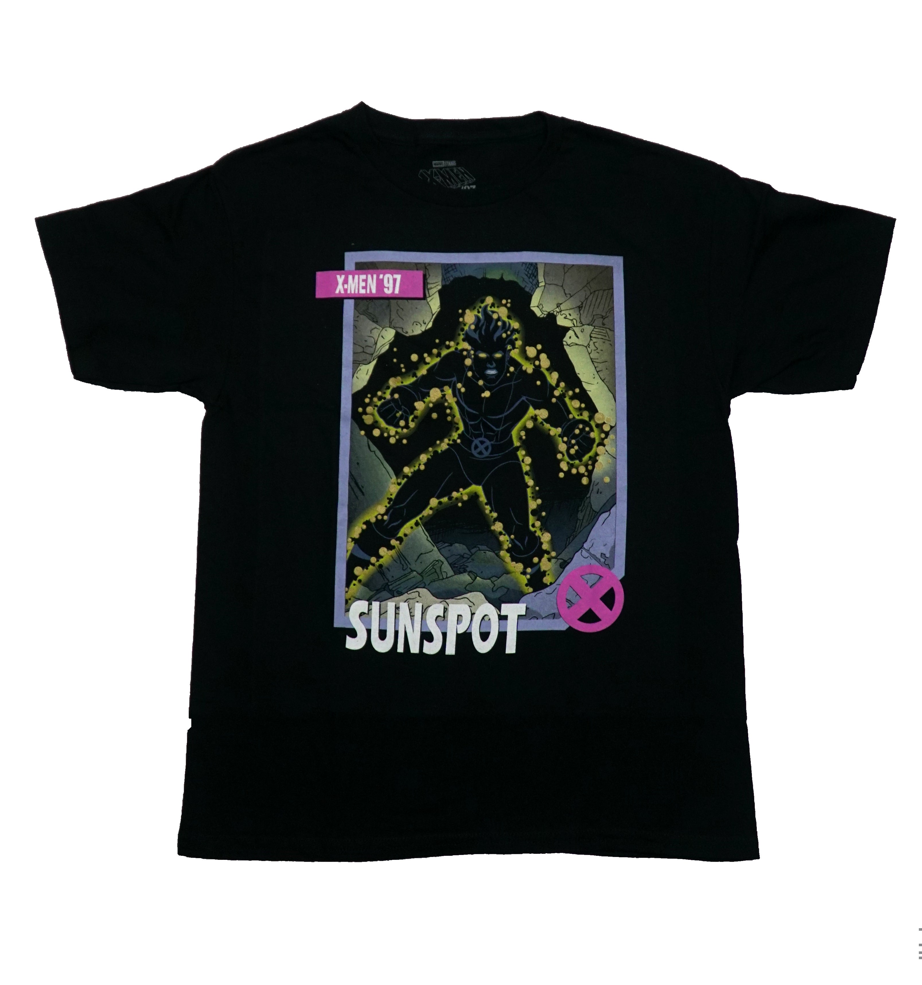 X-Men '97 Mens T-Shirt - Sunspot Bursting Through Rocks Hoodie, Sweatshirt | CiraTrend.com