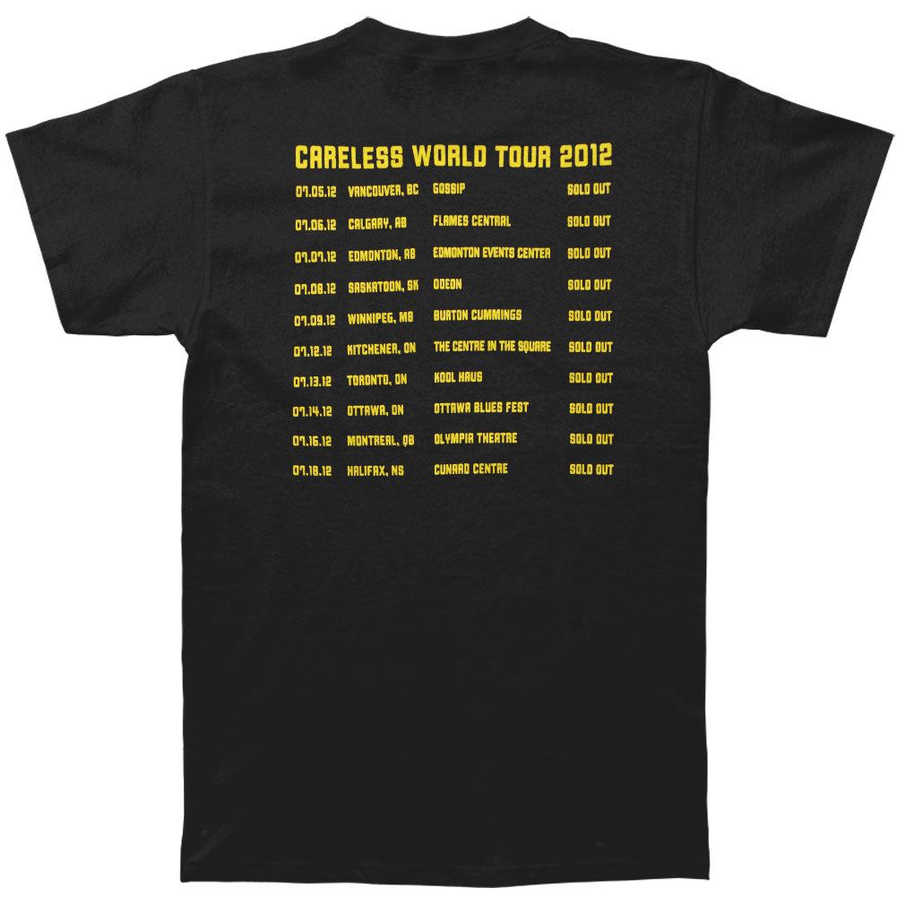 Careless World 2012 Tour T-shirt Hoodie, Sweatshirt | CiraTrend.com (Image 2)