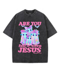 Halloween Ghosts Unisex Washed Christian T-shirt Hoodie, Sweatshirt | CiraTrend.com (Image 1)