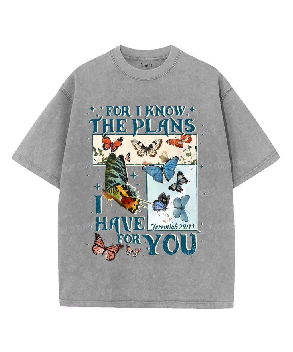 The Plans I Have For You Unisex Washed Christian T-shirt Style002 Hoodie, Sweatshirt | CiraTrend.com (Image 2)