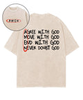 AMEN Washed Christian T-shirt Hoodie, Sweatshirt | CiraTrend.com (Image 1)
