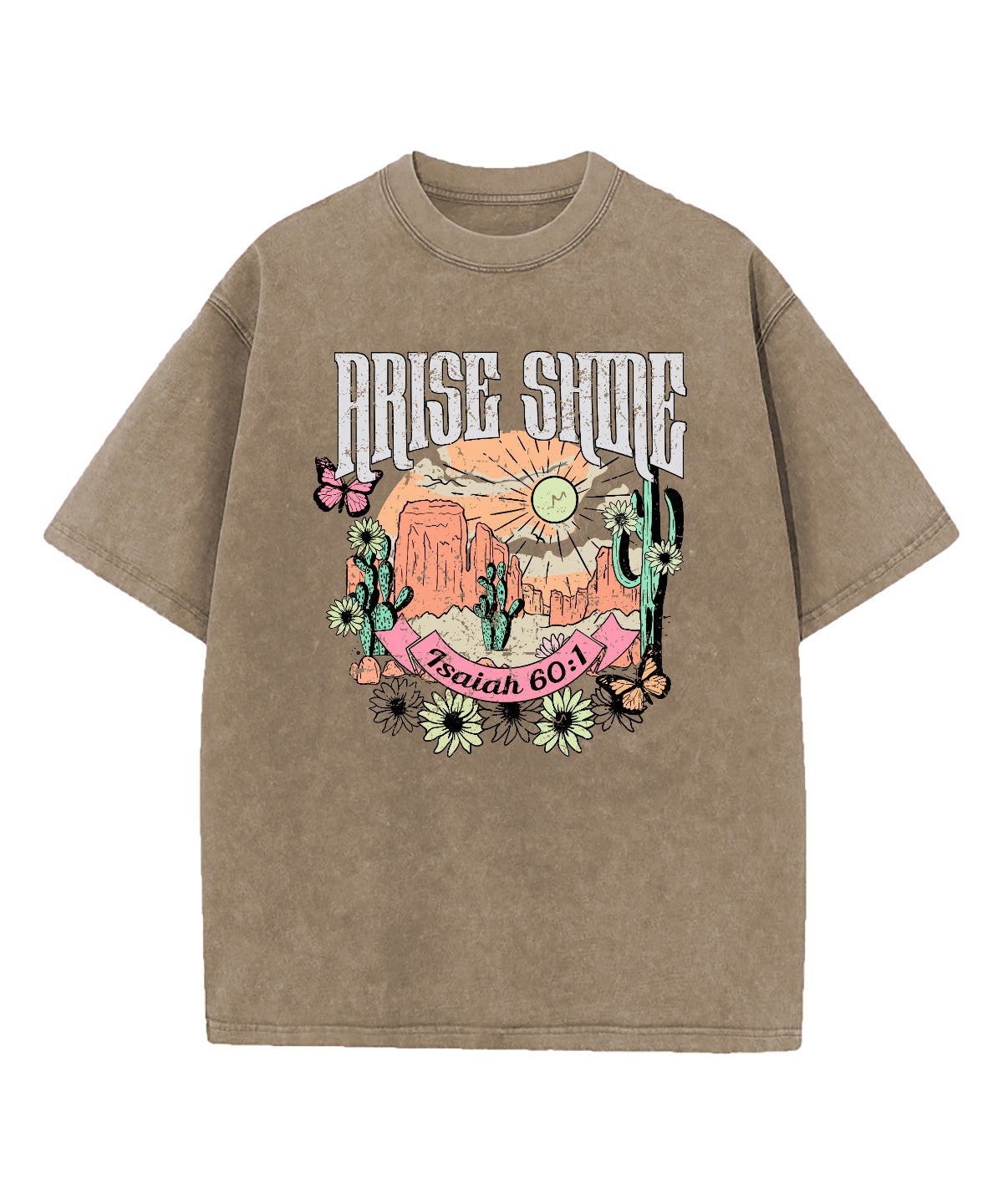 Arise Shine Washed Christian T-shirt Hoodie, Sweatshirt | CiraTrend.com (Image 5)