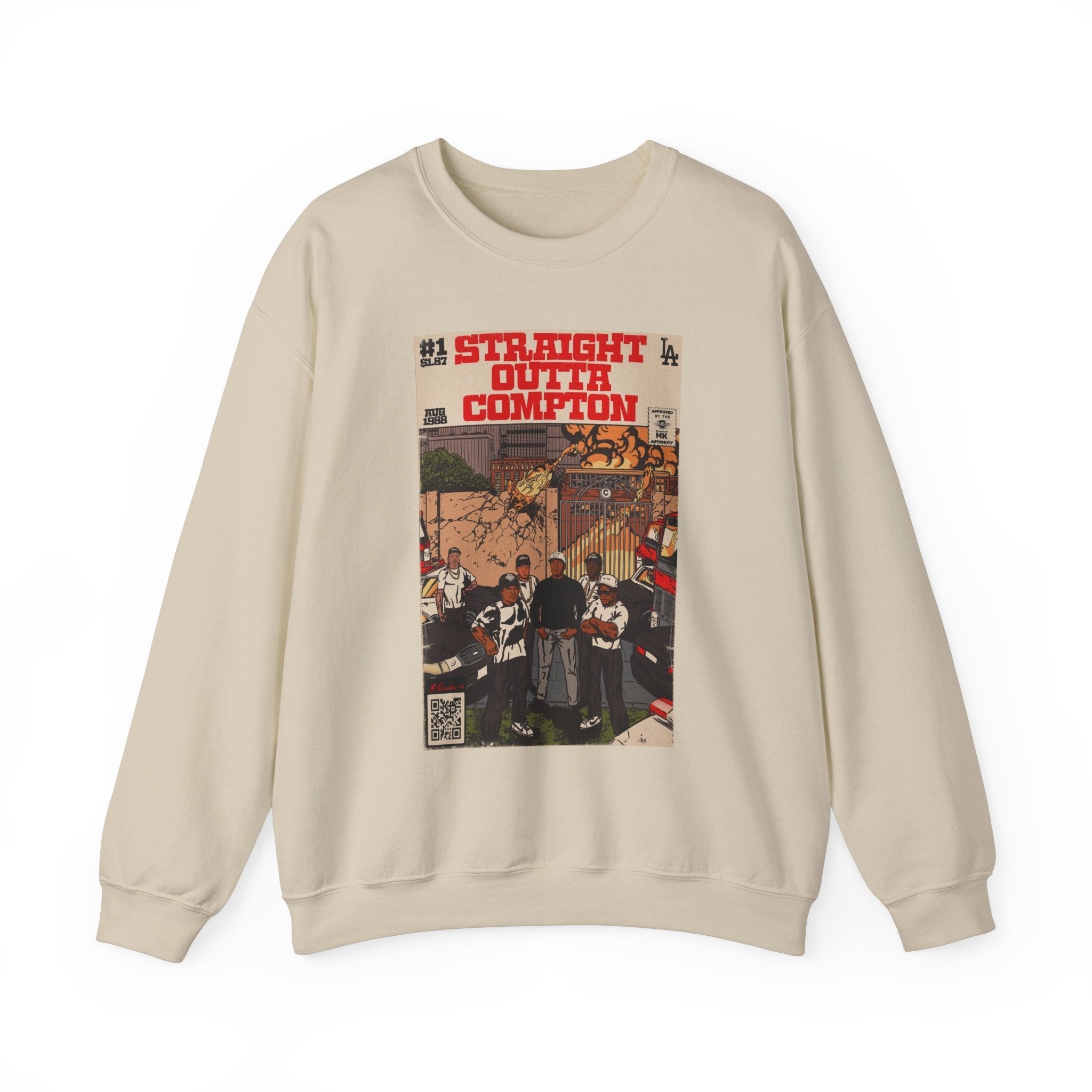 Straight Outta Compton - Unisex Heavy BlendÃ¢â€žÂ¢ Crewneck Sweatshirt T-Shirts, Hoodie | CiraTrend.com (Image 1)