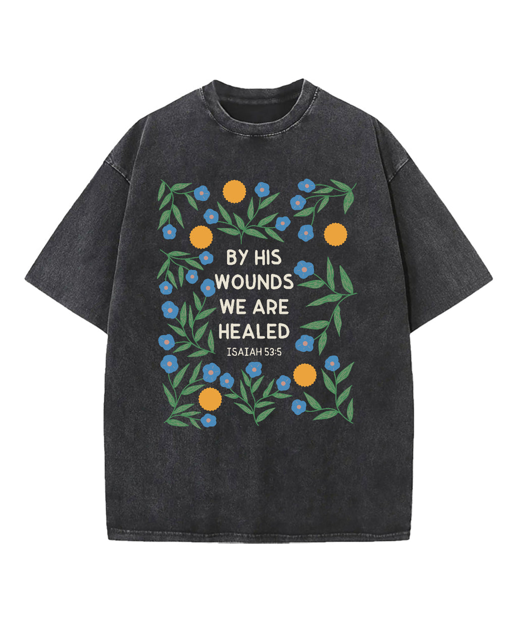 We Are Healed Washed Christian T-shirt Hoodie, Sweatshirt | CiraTrend.com (Image 1)