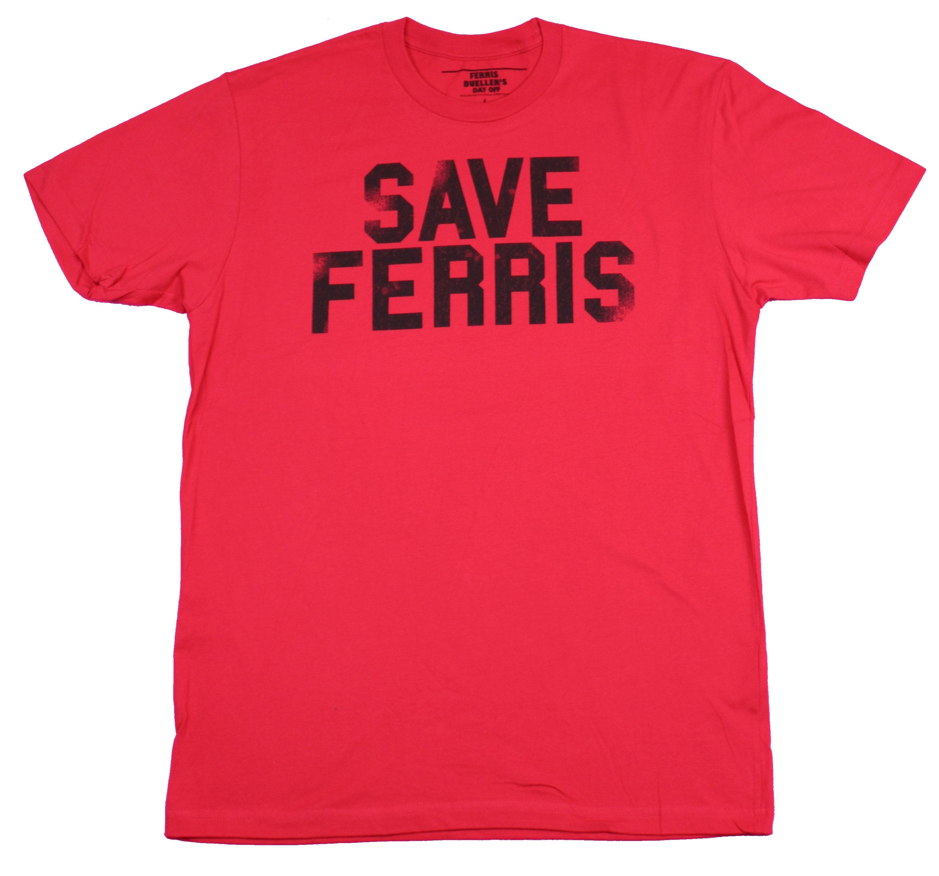 Ferris Bueller's Day Off  Mens T-Shirt  - Distressed Save Ferris Image Hoodie, Sweatshirt | CiraTrend.com