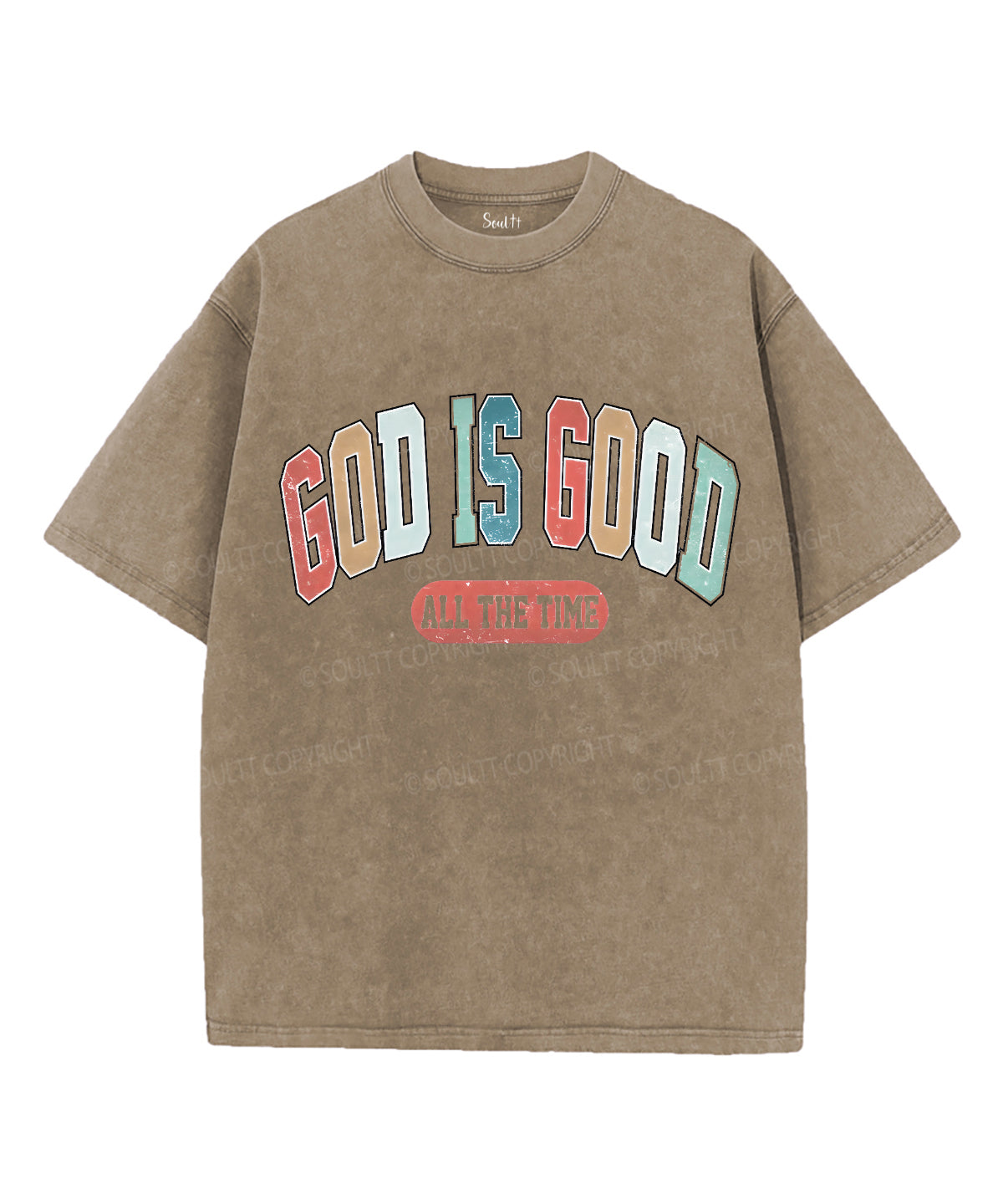 God Is Good Unisex Washed Christian T-shirt Style002 Hoodie, Sweatshirt | CiraTrend.com (Image 5)