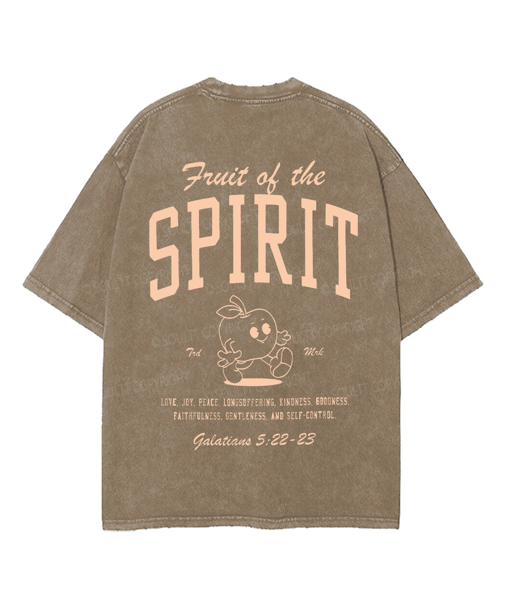 Fruit Spirit Double Sided Washed Christian Style027 T-Shirts, Hoodie, Sweatshirt