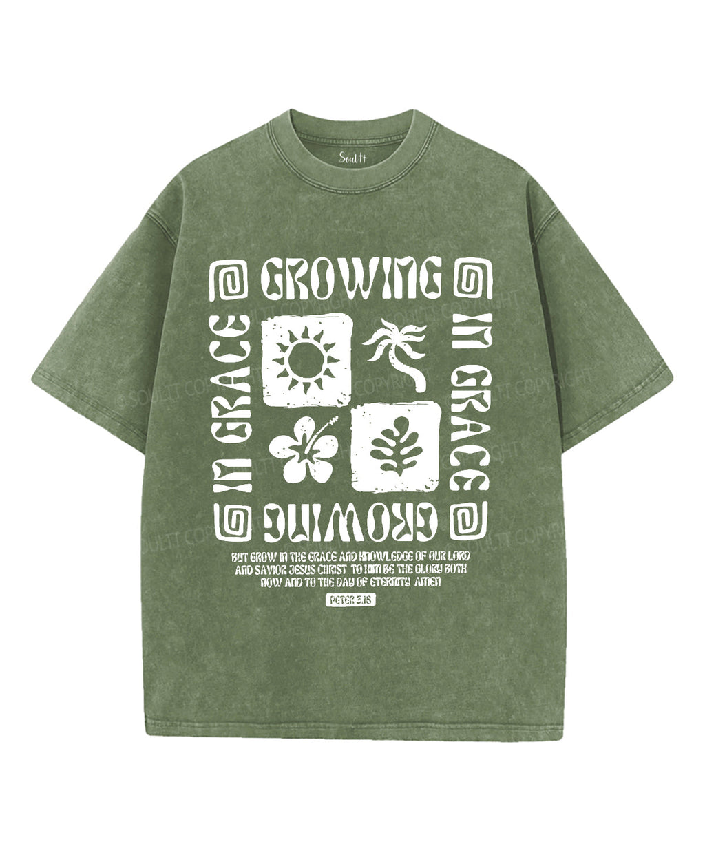 Growing In Grace Washed Christian T-shirt Style001 Hoodie, Sweatshirt | CiraTrend.com (Image 5)