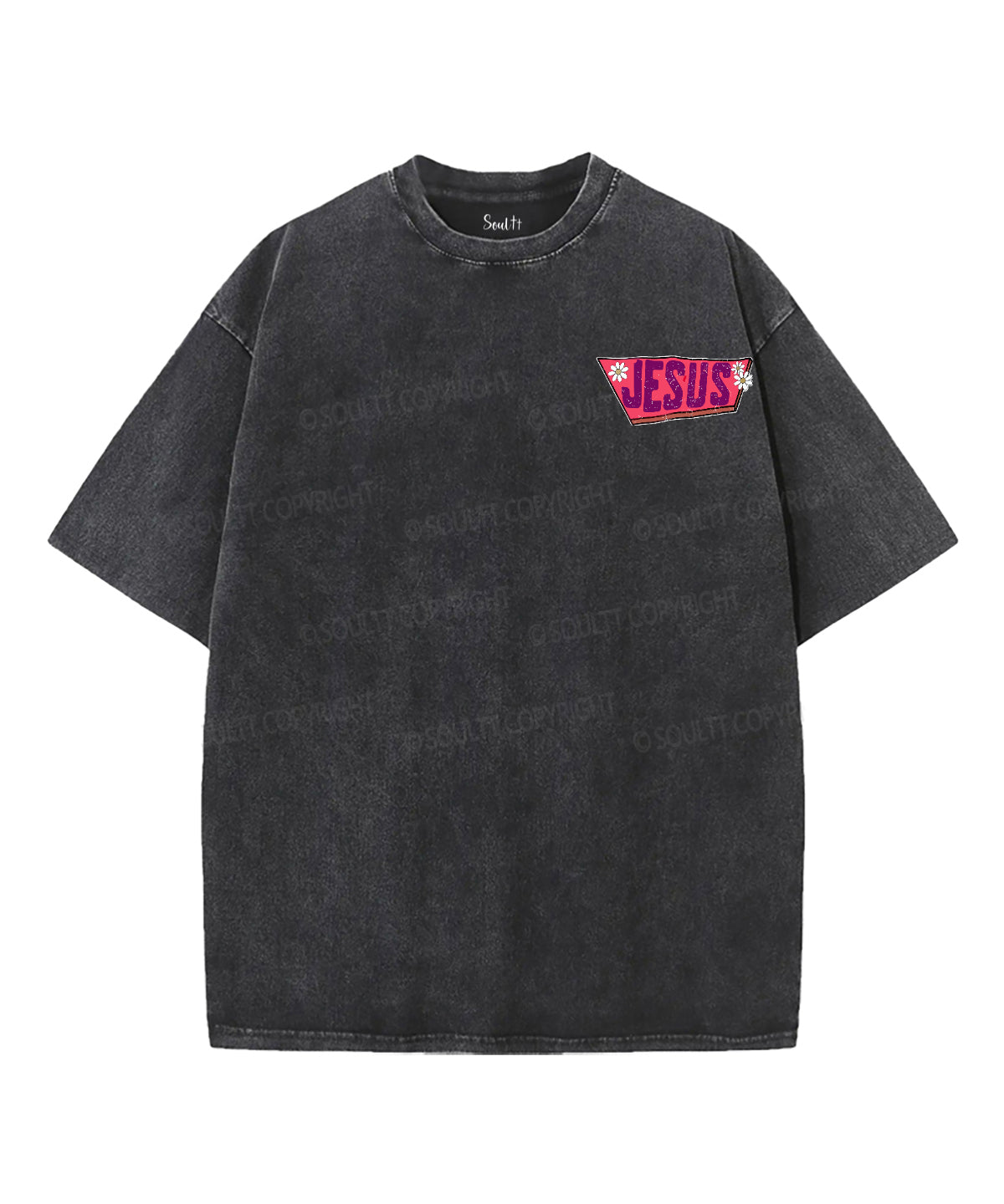 Jesus Is Way Double Sided Washed Christian T-Shirts, Hoodie, Sweatshirt
