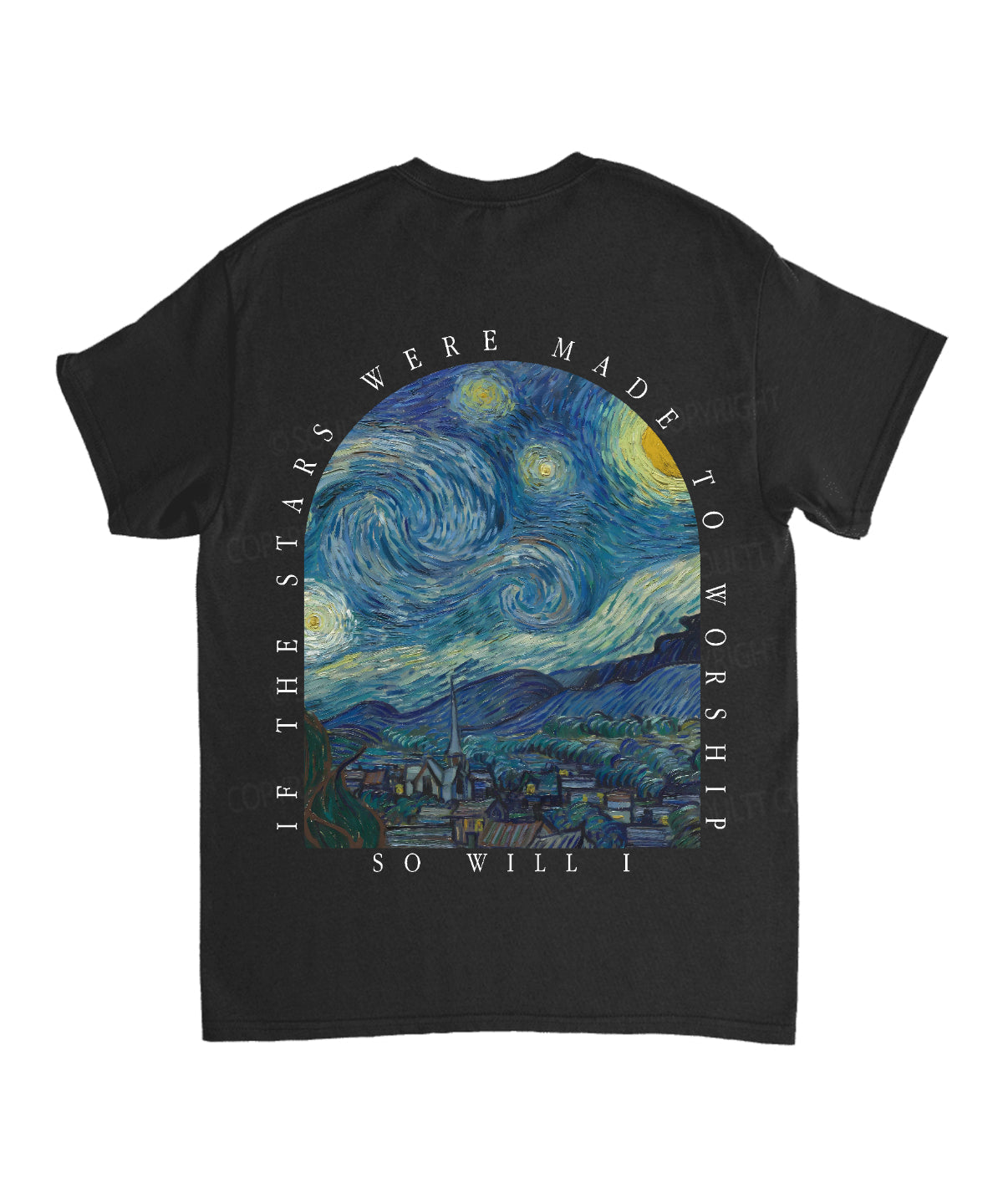If The Stars Were Made To Worship Double Sided Unisex Cotton Christian T-Shirt Hoodie, Sweatshirt | CiraTrend.com (Image 5)
