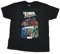 X-Men Mens T-Shirt - 16-Bit Video Game Styled Group Image Hoodie, Sweatshirt | CiraTrend.com