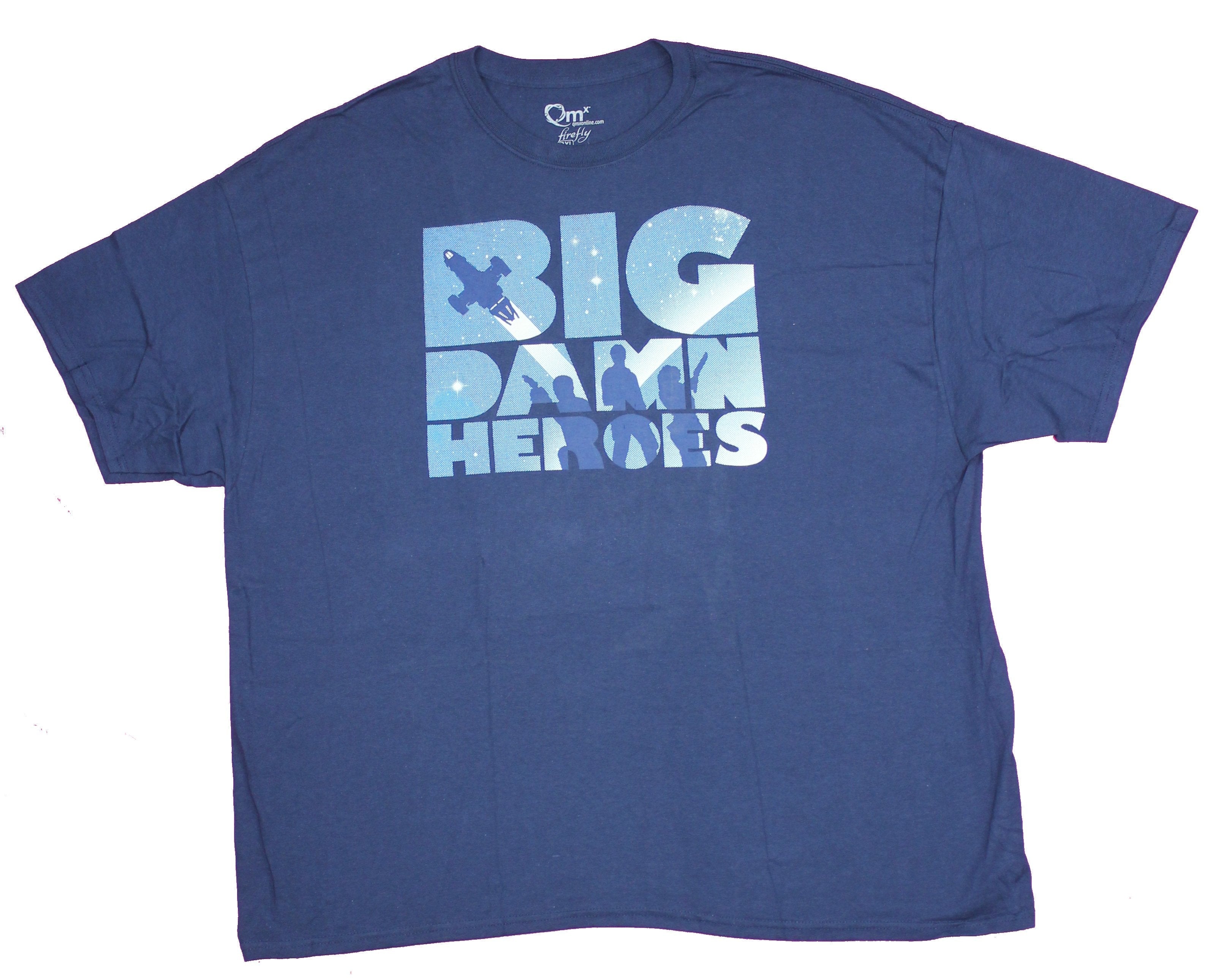 Firefly Mens T-Shirt - Big Damn Heroes Starry Word Logo Hoodie, Sweatshirt | CiraTrend.com