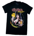 Elvira Mistress Dark Fright Light Beer Ad T-Shirts, Hoodie, Sweatshirt