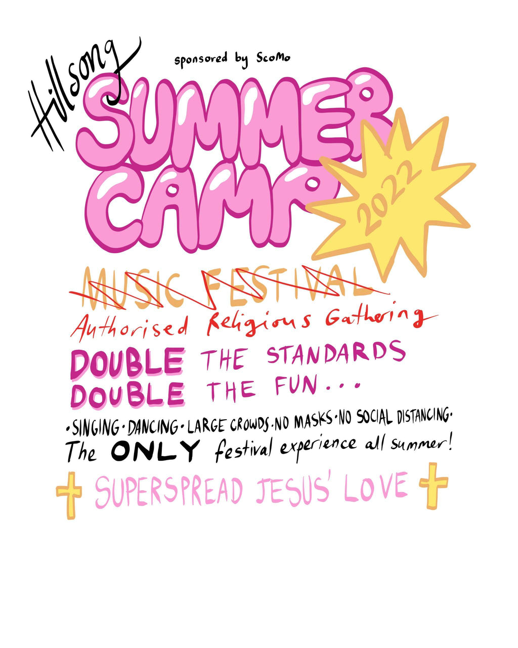 Hillsong Summer Camp Tee Hoodie, Sweatshirt | CiraTrend.com (Image 5)