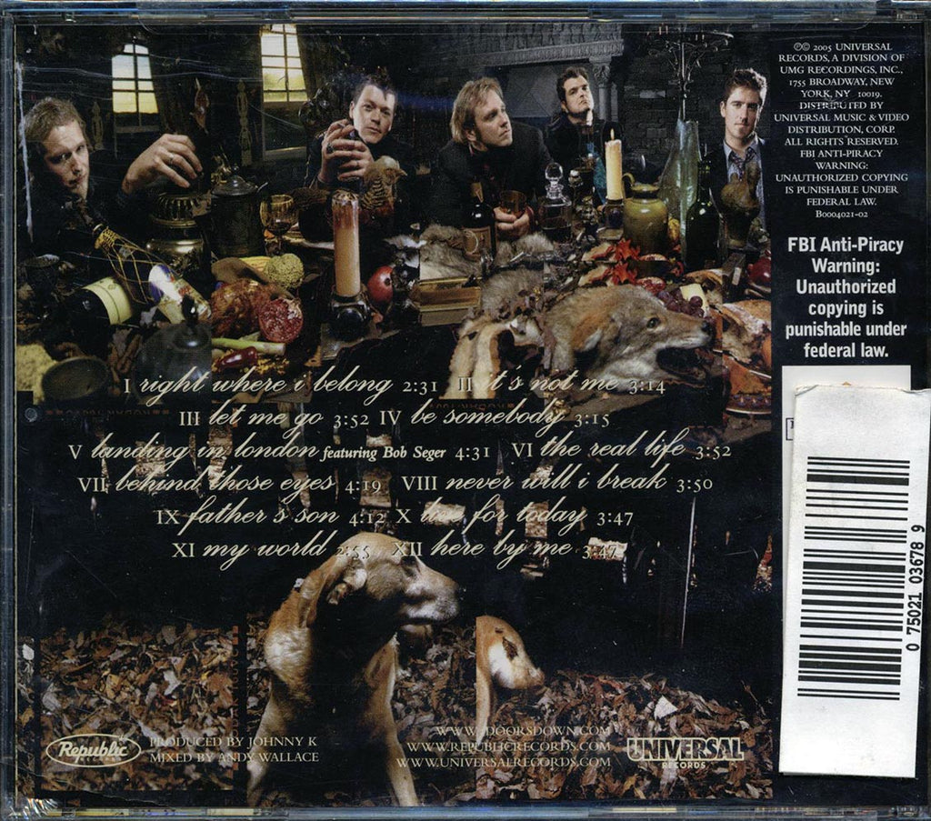 3 Doors Down Seventeen Days Music CD T-Shirts, Hoodie, Sweatshirt | CiraTrend.com (Image 2)