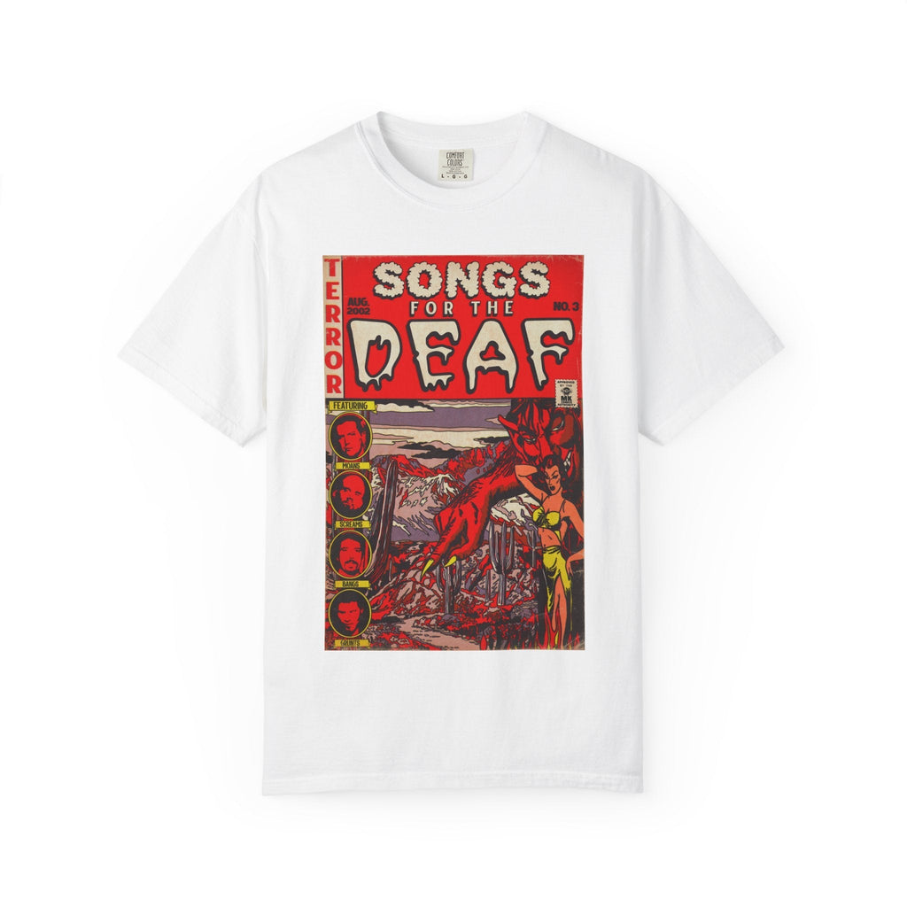 Songs for the Deaf - Unisex Comfort Colors T-shirt Hoodie, Sweatshirt | CiraTrend.com (Image 2)