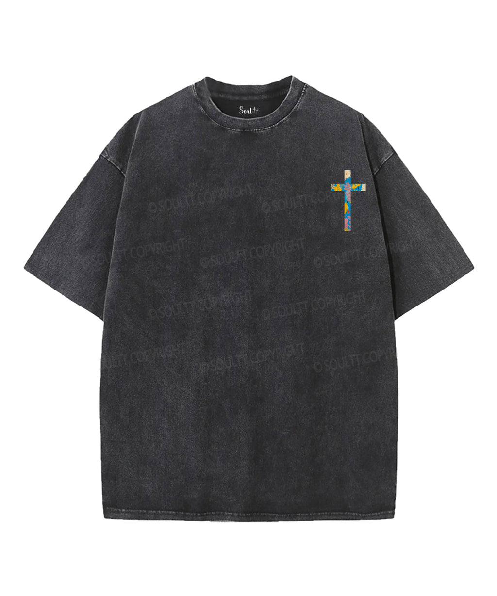 His Mercies Are New Every Morning Double Sided Unisex Washed Christian T-shirt Style001 Hoodie, Sweatshirt (Image 4)