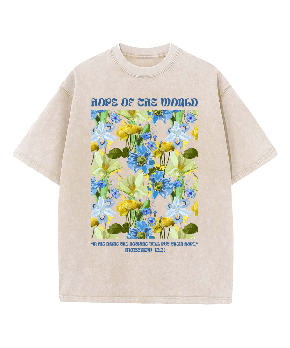 Hope World Washed Christian T-Shirts, Hoodie, Sweatshirt