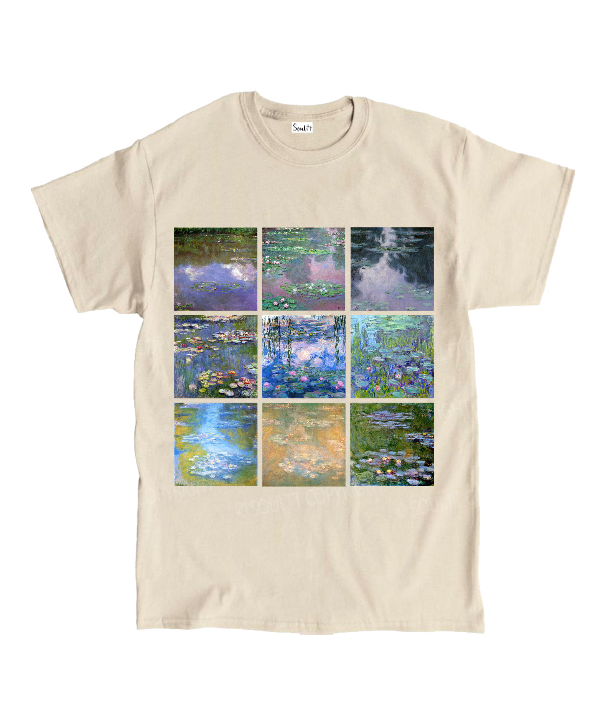 Water Lily Unisex Cotton Christian T-Shirt Hoodie, Sweatshirt | CiraTrend.com (Image 4)