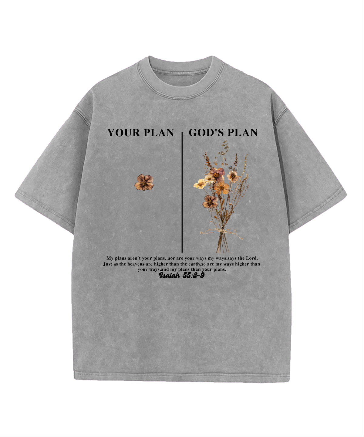 God'S Plan Washed Christian T-Shirts, Hoodie, Sweatshirt