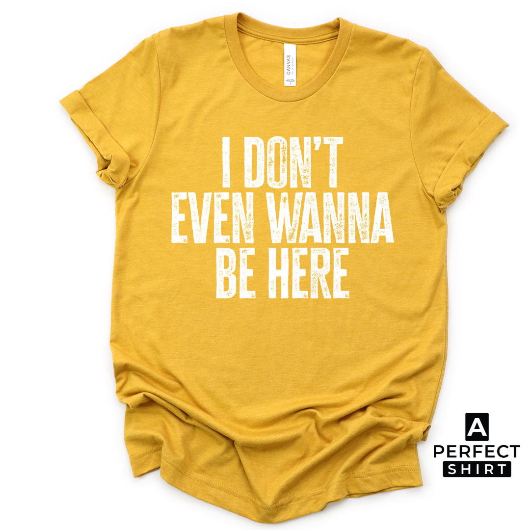 I Don't Even Wanna Be Here. Unisex Family Matching T-Shirt Hoodie, Sweatshirt | CiraTrend.com (Image 2)