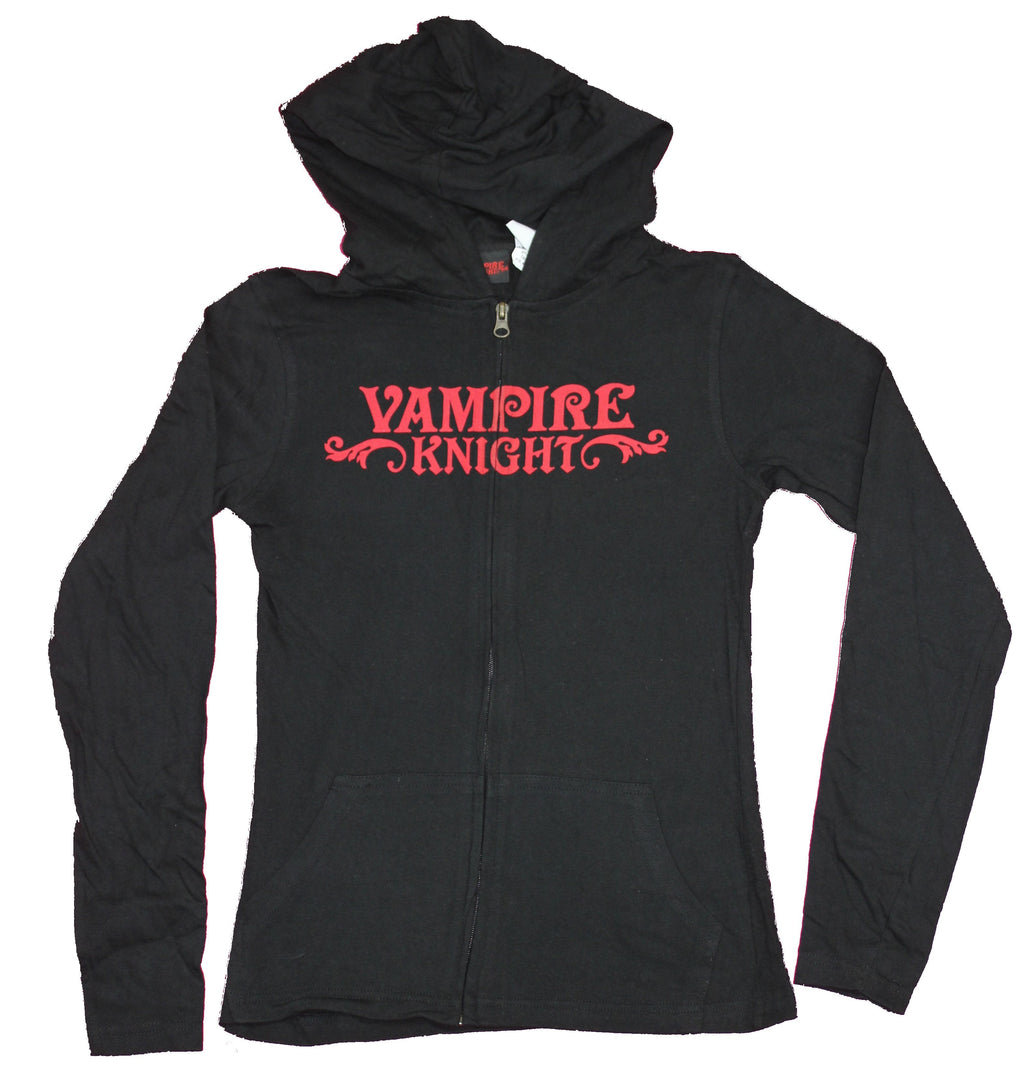 Vampire Knight Girls Juniors Zip Up Hoodie -  Logo Front Cast Back T-Shirts, Sweatshirt | CiraTrend.com (Image 1)