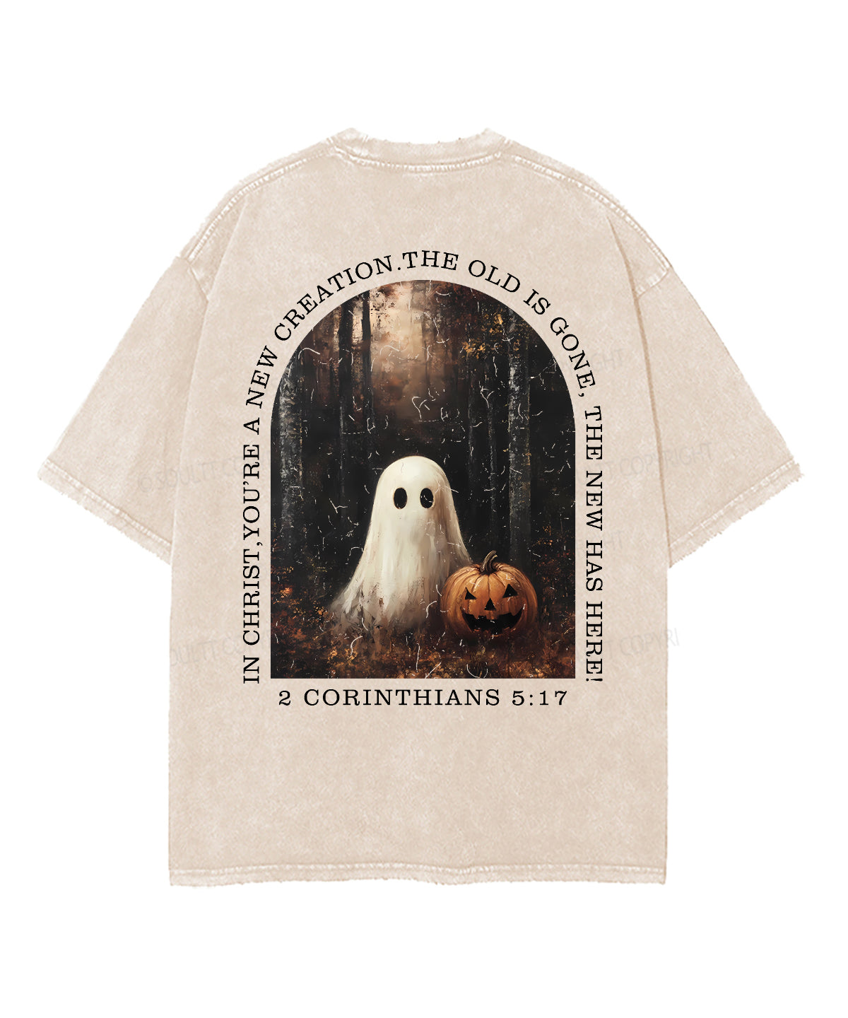 The New Was Come Double Sided Unisex Washed Christian T-shirt Hoodie, Sweatshirt | CiraTrend.com (Image 5)